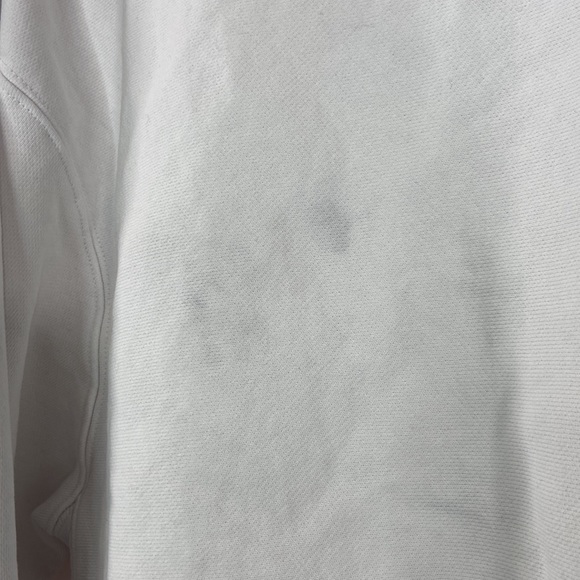 Champion Cropped Sweatshirt White Size Extra Large XL - Picture 16 of 16